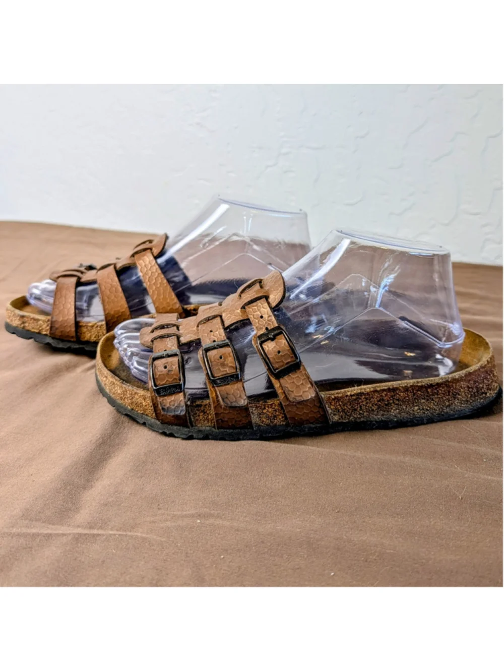 Birkenstock Birki's Xenia Convertible Strappy Sandals EU 37 US 6 6.5 Leather